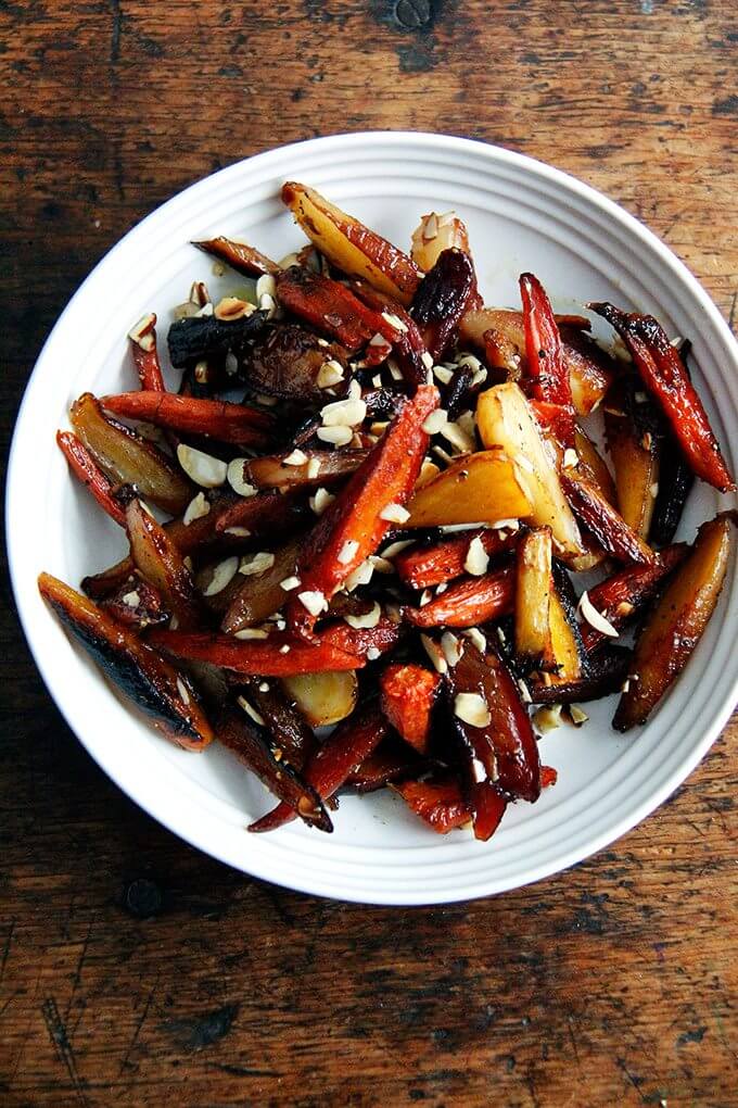 Unlocking Flavor: Burnt Carrots with Honey, Black Pepper & Almonds